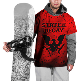 Накидка на куртку 3D с принтом State of Decay   Зомби Апокалипсис в Курске, 100% полиэстер |  | state of decay | zombie apocalypse | загнивающий штат | зомби апокалипсис | состояние распада | стейт оф дикей