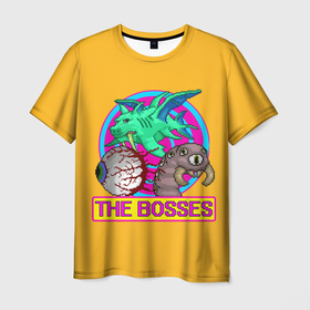 Мужская футболка 3D с принтом The Bosses of Terraria в Екатеринбурге, 100% полиэфир | прямой крой, круглый вырез горловины, длина до линии бедер | game | games | teraria | terraria | игра | игры | терартия | террария