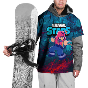 Накидка на куртку 3D с принтом ГРОМ BRAWL STARS GROM в Кировске, 100% полиэстер |  | brawl | brawl stars | brawlstars | grom | бравлстарс | гром