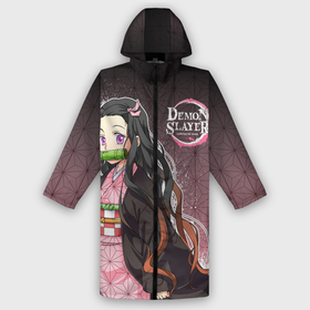 Дождевик унисекс 3D с принтом НЕЗУКО | NEZUKO | SLAYER в Новосибирске,  |  | Тематика изображения на принте: demon slayer | kimetsu no yaiba | kocho shinobu | nezuko | rdkimnoyai | shinobu | slayer | tanjiro | zenitsu | гию томиока | зенитсу | зенитцу | зеницу | иноске хашибира | клинок рассекающий демонов | незуко | танджиро | шинобу кочо