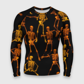 Мужской рашгард 3D с принтом гибкие кости ,  |  | анатомия | ведьма | вечеринка | движение | диджей | клуб | кости | рентген | скелет | танец | танцпол | тело | хэллоуин | череп