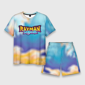 Мужской костюм с шортами 3D с принтом Rayman Legends Легенды Рэймана в Курске,  |  | rayman legends | легенды раймана | легенды раймонда | легенды реймана | райман легендс | рейман | рейман легендс | рэйман