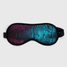 Маска для сна 3D с принтом Ностальгия фиолетового дождя в Курске, внешний слой — 100% полиэфир, внутренний слой — 100% хлопок, между ними — поролон |  | Тематика изображения на принте: вода | водные капли | дождь | капли | ностальгия фиолетового дождя | стекло