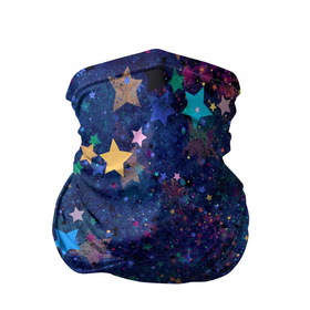 Бандана-труба 3D с принтом Звездное небо мечтателя в Курске, 100% полиэстер, ткань с особыми свойствами — Activecool | плотность 150‒180 г/м2; хорошо тянется, но сохраняет форму | звездное небо | звездное небо мечтателя | звездочки | звезды | новый год | празник | узор