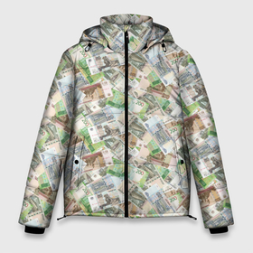 Мужская зимняя куртка 3D с принтом Деньги РФ (Рубли) в Курске, верх — 100% полиэстер; подкладка — 100% полиэстер; утеплитель — 100% полиэстер | длина ниже бедра, свободный силуэт Оверсайз. Есть воротник-стойка, отстегивающийся капюшон и ветрозащитная планка. 

Боковые карманы с листочкой на кнопках и внутренний карман на молнии. | бабки | баксы | банк | банкноты | бизнес | биткоин | богатство | брокер | бумажник | бюджет | валюта | взятка | вор | деньги | доллары | евро | зарплата | золото | казино | капитал | касса | копилка
