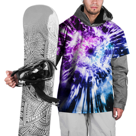 Накидка на куртку 3D с принтом НЕОНОВЫЙ ВЗРЫВ   NEON BURST , 100% полиэстер |  | burst | explosion | neon | абстракция | взрыв | кислотный | краски | неон | неоноавый
