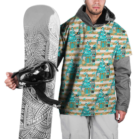 Накидка на куртку 3D с принтом Щелкунчик и елочка в Екатеринбурге, 100% полиэстер |  | Тематика изображения на принте: 2022 | елка | ель | новый год | праздник | сказка | щелкунчик
