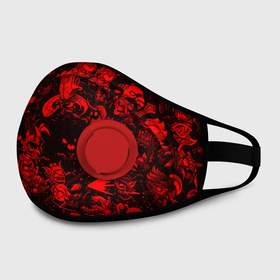 Маска из неопрена с принтом DOTA 2 HEROES RED PATTERN | ДОТА 2 в городе Новоалтайск, неопрен 100% | Форма огибающая нос. Резинки для ушей с дополнительной резинкой на затылке. Клапан для выдоха для активного дыхания при занятиях спортом. Эластичный материал маски и окантовки для лучшего растяжения и прилегания маски.  | bristleback | dota | dota 2 | dota2 | heroes | invoker | lina | og team | pudge | shadow | shadow fiend | team liquid | team spirit | the international | windranger | бристелбек | бристл | дота | дота 2 | дота2 | пудж | тень | урса