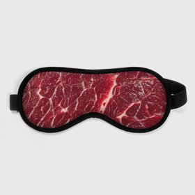 Маска для сна 3D с принтом Свежее мясо в Екатеринбурге, внешний слой — 100% полиэфир, внутренний слой — 100% хлопок, между ними — поролон |  | Тематика изображения на принте: еда | мясо | необычные | пища | провокация | хоррор