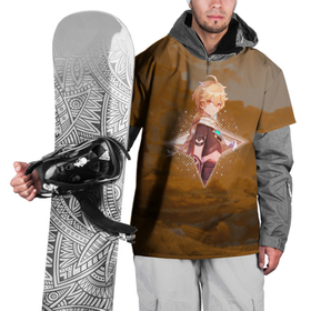 Накидка на куртку 3D с принтом Итэр  | Aether в примогеме, Genshin Impact   Геншин импакт в Санкт-Петербурге, 100% полиэстер |  | aether | genshin impact | геншин импакт | итэр | первоначальный бог | путешественник