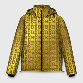 Мужская зимняя куртка 3D с принтом Биткоин (золото) в Курске, верх — 100% полиэстер; подкладка — 100% полиэстер; утеплитель — 100% полиэстер | длина ниже бедра, свободный силуэт Оверсайз. Есть воротник-стойка, отстегивающийся капюшон и ветрозащитная планка. 

Боковые карманы с листочкой на кнопках и внутренний карман на молнии. | altcoin | bitcoin | ethereum | litecoi | ripple | альткоин | банк | бизнес | биткоин | блокчейн | богатство | виртуальная валюта | деньги | золото | интернет | капитал | кошелёк | криптовалюта | криптография | лайткоин