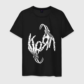 Мужская футболка хлопок с принтом KoRn | КоРн в Белгороде, 100% хлопок | прямой крой, круглый вырез горловины, длина до линии бедер, слегка спущенное плечо. | grunge | hardcore | korn | metal | music | rock | usa | гранж | корн | кукуруза | метал | музыка | панк | сша