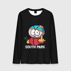 Мужской лонгслив 3D с принтом Южный парк Эрик | South Park в Курске, 100% полиэстер | длинные рукава, круглый вырез горловины, полуприлегающий силуэт | eric | south park | мультфильм | саус парк | сауспарк | сериал | эрик | южный парк