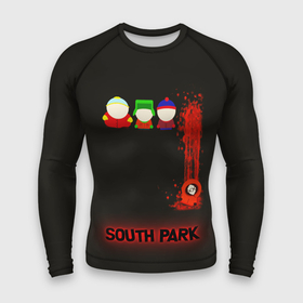 Мужской рашгард 3D с принтом Южный парк главные персонажи  South Park в Петрозаводске,  |  | eric | kenny | kyle | south park | stanley | кайл | кенни | мультфильм | саус парк | сауспарк | сериал | стэн | эрик | южный парк