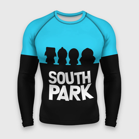 Мужской рашгард 3D с принтом Южный парк персонажи  South Park в Петрозаводске,  |  | eric | kenny | kyle | south park | stanley | кайл | кенни | мультфильм | саус парк | сауспарк | сериал | стэн | эрик | южный парк
