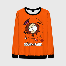 Мужской свитшот 3D с принтом South Park   Южный парк Кенни , 100% полиэстер с мягким внутренним слоем | круглый вырез горловины, мягкая резинка на манжетах и поясе, свободная посадка по фигуре | kenny | south park | кенни | мультфильм | саус парк | сауспарк | сериал | южный парк