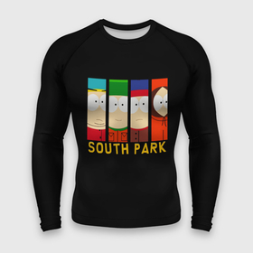 Мужской рашгард 3D с принтом South Park  Южный парк главные герои в Тюмени,  |  | eric | kenny | kyle | south park | stanley | кайл | кенни | мультфильм | саус парк | сауспарк | сериал | стэн | эрик | южный парк