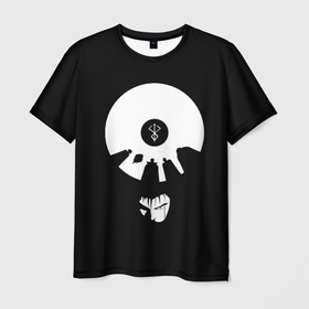 Мужская футболка 3D с принтом BERSERK Ч Б в Тюмени, 100% полиэфир | прямой крой, круглый вырез горловины, длина до линии бедер | anime | berserk | аниме | берсерк | бесерк | гатс | манга | мультфильм