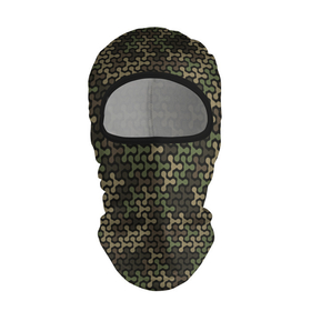 Балаклава 3D с принтом Абстрактный военный или охотничий камуфляж в Тюмени, 100% полиэстер, ткань с особыми свойствами — Activecool | плотность 150–180 г/м2; хорошо тянется, но при этом сохраняет форму. Закрывает шею, вокруг отверстия для глаз кайма. Единый размер | camouflage | disguise | hunting camouflage | khaki | maskhalat | military | military camouflage | армия | военный камуфляж | война | камуфляж | маскировка | масхалат | милитари | охотник | охотничий камуфляж | солдат | цвета хаки