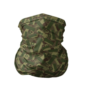 Бандана-труба 3D с принтом Болты и Гайки   (камуфляж) в Новосибирске, 100% полиэстер, ткань с особыми свойствами — Activecool | плотность 150‒180 г/м2; хорошо тянется, но сохраняет форму | camouflage | disguise | hunting camouflage | khaki | maskhalat | military | military camouflage | армия | болты | военный камуфляж | война | гайки | камуфляж | маскировка | масхалат | мебельщик | милитари | охота | охотничий камуфляж
