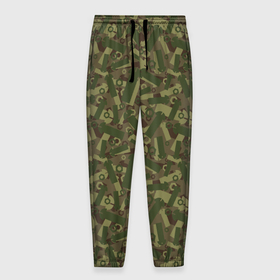 Мужские брюки 3D с принтом Болты и Гайки   (камуфляж) в Екатеринбурге, 100% полиэстер | манжеты по низу, эластичный пояс регулируется шнурком, по бокам два кармана без застежек, внутренняя часть кармана из мелкой сетки | camouflage | disguise | hunting camouflage | khaki | maskhalat | military | military camouflage | армия | болты | военный камуфляж | война | гайки | камуфляж | маскировка | масхалат | мебельщик | милитари | охота | охотничий камуфляж