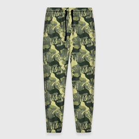 Мужские брюки 3D с принтом Олени (камуфляж) в Курске, 100% полиэстер | манжеты по низу, эластичный пояс регулируется шнурком, по бокам два кармана без застежек, внутренняя часть кармана из мелкой сетки | camouflage | disguise | hunting camouflage | khaki | maskhalat | military | military camouflage | армия | военный камуфляж | война | животное | зверь | зоопарк | камуфляж | л | лось | маскировка | масхалат | милитари | олень | охота