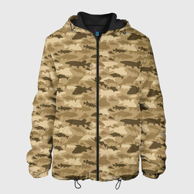 Мужская куртка 3D с принтом Рыбы (камуфляж) в Новосибирске, ткань верха — 100% полиэстер, подклад — флис | прямой крой, подол и капюшон оформлены резинкой с фиксаторами, два кармана без застежек по бокам, один большой потайной карман на груди. Карман на груди застегивается на липучку | camouflage | hunting camouflage | military | military camouflage | армия | военный камуфляж | война | камуфляж | маскировка | масхалат | милитари | море | морская рыба | отдых | охота | охотничий камуфляж | пруд | река | рыба
