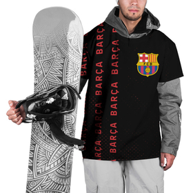 Накидка на куртку 3D с принтом БАРСА   Потертости , 100% полиэстер |  | barca | barcelona | barsa | barselona | fcb | logo | messi | барса | барселона | гранж | знак | клуб | лого | логотип | логотипы | месси | паттерн | символ | символы | футбол | футбольная | футбольный