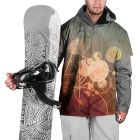 Накидка на куртку 3D с принтом Геометрия на мятой бумаге в Тюмени, 100% полиэстер |  | Тематика изображения на принте: абстрактные | бумага | геометрия | девушкам | детям | женские | фигуры | эффект бумаги