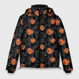 Мужская зимняя куртка 3D с принтом BASKETBALL   Баскетбол в Екатеринбурге, верх — 100% полиэстер; подкладка — 100% полиэстер; утеплитель — 100% полиэстер | длина ниже бедра, свободный силуэт Оверсайз. Есть воротник-стойка, отстегивающийся капюшон и ветрозащитная планка. 

Боковые карманы с листочкой на кнопках и внутренний карман на молнии. | Тематика изображения на принте: ball | basketball | championship | chicago bulls | club | competition | game | league | michael jordan | nba | sport | team | tournament | баскетбол | баскетбольный мяч | джордан | игра | клуб | кольцо | корзина | майкл джордан | мяч | нба | сор