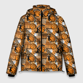 Мужская зимняя куртка 3D с принтом BASKETBALL CHAMP в Тюмени, верх — 100% полиэстер; подкладка — 100% полиэстер; утеплитель — 100% полиэстер | длина ниже бедра, свободный силуэт Оверсайз. Есть воротник-стойка, отстегивающийся капюшон и ветрозащитная планка. 

Боковые карманы с листочкой на кнопках и внутренний карман на молнии. | ball | basketball | championship | chicago bulls | club | competition | game | league | michael jordan | nba | sport | team | tournament | баскетбол | баскетбольный мяч | джордан | игра | клуб | кольцо | корзина | майкл джордан | мяч | нба | сор