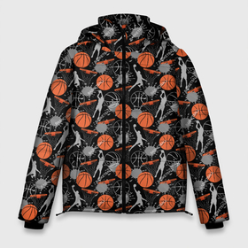 Мужская зимняя куртка 3D с принтом Баскетбол    Basketball в Кировске, верх — 100% полиэстер; подкладка — 100% полиэстер; утеплитель — 100% полиэстер | длина ниже бедра, свободный силуэт Оверсайз. Есть воротник-стойка, отстегивающийся капюшон и ветрозащитная планка. 

Боковые карманы с листочкой на кнопках и внутренний карман на молнии. | Тематика изображения на принте: ball | basketball | championship | chicago bulls | club | competition | game | league | michael jordan | nba | sport | team | tournament | баскетбол | баскетбольный мяч | джордан | игра | клуб | кольцо | корзина | майкл джордан | мяч | нба | сор