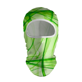 Балаклава 3D с принтом Жизнерадостный салатовый в Тюмени, 100% полиэстер, ткань с особыми свойствами — Activecool | плотность 150–180 г/м2; хорошо тянется, но при этом сохраняет форму. Закрывает шею, вокруг отверстия для глаз кайма. Единый размер | абстракция | весна | жизнерадостность | зеленый | линии | оптимизм | салатовый