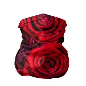 Бандана-труба 3D с принтом Вечернее вдохновение Любви в Кировске, 100% полиэстер, ткань с особыми свойствами — Activecool | плотность 150‒180 г/м2; хорошо тянется, но сохраняет форму | абстракция | любовь | отношения | розы | семья | цветы