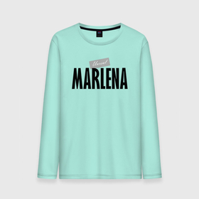Мужской лонгслив хлопок с принтом Unreal Marlena в городе Новоалтайск, 100% хлопок |  | marlena | motto | name | slogan | девиз | имя | лозунг | марлена | слоган