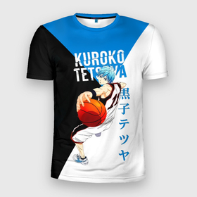 Мужская футболка 3D Slim с принтом Тецуя Куроко   Баскетбол Куроко в Екатеринбурге, 100% полиэстер с улучшенными характеристиками | приталенный силуэт, круглая горловина, широкие плечи, сужается к линии бедра | kuroko | kuroko no basuke | kuroko tetsuya | tetsuya | vorpal swords | аниме | баскетбол куроко | куроко | манга | поколение чудес | призрачный шестой игрок | сейрин | тейко | тецуя | тецуя куроко