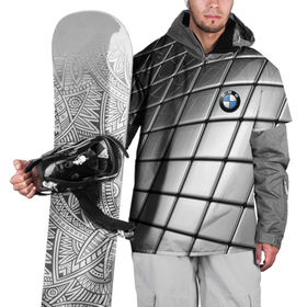 Накидка на куртку 3D с принтом BMW pattern 2022 в Екатеринбурге, 100% полиэстер |  | bmw | germany | pattern | prestige | бмв | германия | престиж | узор