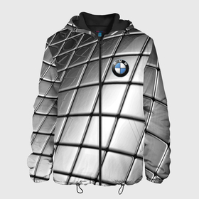 Мужская куртка 3D с принтом BMW pattern 2022 , ткань верха — 100% полиэстер, подклад — флис | прямой крой, подол и капюшон оформлены резинкой с фиксаторами, два кармана без застежек по бокам, один большой потайной карман на груди. Карман на груди застегивается на липучку | bmw | germany | pattern | prestige | бмв | германия | престиж | узор