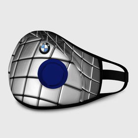 Маска из неопрена с принтом BMW pattern 2022 в городе Новоалтайск, неопрен 100% | Форма огибающая нос. Резинки для ушей с дополнительной резинкой на затылке. Клапан для выдоха для активного дыхания при занятиях спортом. Эластичный материал маски и окантовки для лучшего растяжения и прилегания маски.  | Тематика изображения на принте: bmw | germany | pattern | prestige | бмв | германия | престиж | узор
