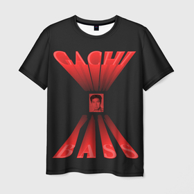 Мужская футболка 3D с принтом Gachi Bass VAN в Белгороде, 100% полиэфир | прямой крой, круглый вырез горловины, длина до линии бедер | billy | bily | gachi | van | били | билли | ван | гачи | гачи басс | гачибасс
