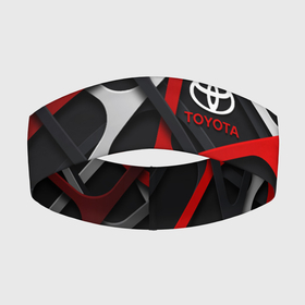 Повязка на голову 3D с принтом Toyota (3D Texture Logo)   Тойота (3D текстура) ,  |  | auto | autosport | avto | car | race | street racing | toyota | авто | автоспорт | гонки | марка | машина | таета | тайота | тачка | тоёта | тойота
