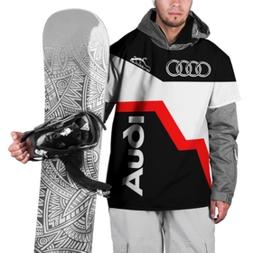 Накидка на куртку 3D с принтом AUDI  полный привод в Тюмени, 100% полиэстер |  | audi | quattro | автоспорт | ауди | кватро | логотипы | надписи | немецкая классика | немецкие машины | полный привод