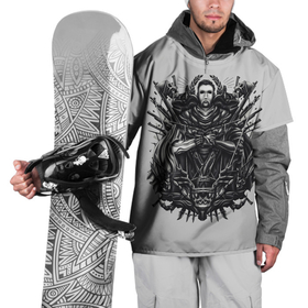Накидка на куртку 3D с принтом Перк Интендант в Екатеринбурге, 100% полиэстер |  | Тематика изображения на принте: game | games | hunt showdown | игра | игры