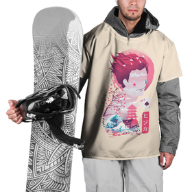 Накидка на куртку 3D с принтом Хисока арт в Санкт-Петербурге, 100% полиэстер |  | anime | gekijouban hunter x hunter | hunter  hunter | аниме | анимэ | хантер х хантер | хисока