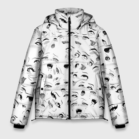 Мужская зимняя куртка 3D с принтом Ахегао без границ в Белгороде, верх — 100% полиэстер; подкладка — 100% полиэстер; утеплитель — 100% полиэстер | длина ниже бедра, свободный силуэт Оверсайз. Есть воротник-стойка, отстегивающийся капюшон и ветрозащитная планка. 

Боковые карманы с листочкой на кнопках и внутренний карман на молнии. | ahegao | anime | manga | аниме | ахегао | коллаж | манга | паттерн