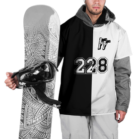 Накидка на куртку 3D с принтом 228 два ствола в Кировске, 100% полиэстер |  | 228 | rap | rep | логотип | музыка | надпись | ноггано | рэп | статья