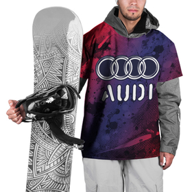Накидка на куртку 3D с принтом AUDI | Audi | Краски , 100% полиэстер |  | audi | auto | logo | moto | paint | quattro | sport | symbol | авто | автомобильные | ауди | брызги | кватро | краска | лого | логотип | логотипы | марка | мото | символ | спорт | шильдик