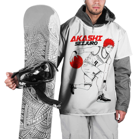 Накидка на куртку 3D с принтом Akashi Seijuro   Kuroko no Basuke , 100% полиэстер |  | akashi | akashi seijuro | kuroko no basuke | seijuro | vorpal swords | акаши | аниме | баскетбол куроко | манга | ракузан | сейджуро | сейджуро акаши | тейко