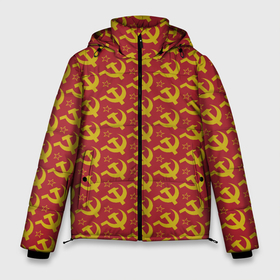 Мужская зимняя куртка 3D с принтом Серп и Молот (Коммунизм) в Тюмени, верх — 100% полиэстер; подкладка — 100% полиэстер; утеплитель — 100% полиэстер | длина ниже бедра, свободный силуэт Оверсайз. Есть воротник-стойка, отстегивающийся капюшон и ветрозащитная планка. 

Боковые карманы с листочкой на кнопках и внутренний карман на молнии. | 1 мая | lenin sta | pioneer | russia | soviet union | ussr | коммунизм | комсомол | красная звезда | красный октябрь | ленин | партия | пионер | родина | рожден в ссср | россия | серп и молот | совдеп | советский союз