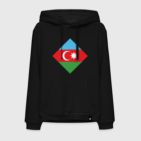Мужская толстовка хлопок с принтом Flag Azerbaijan в Петрозаводске, френч-терри, мягкий теплый начес внутри (100% хлопок) | карман-кенгуру, эластичные манжеты и нижняя кромка, капюшон с подкладом и шнурком | Тематика изображения на принте: europe | odlar yurdu | ussr | азер | азербайджан | азербайджанец | азия | баку | горы | европа | закавказье | кавказ | карта | каспийское море | республика | ссср | страна огней | турист | флаг